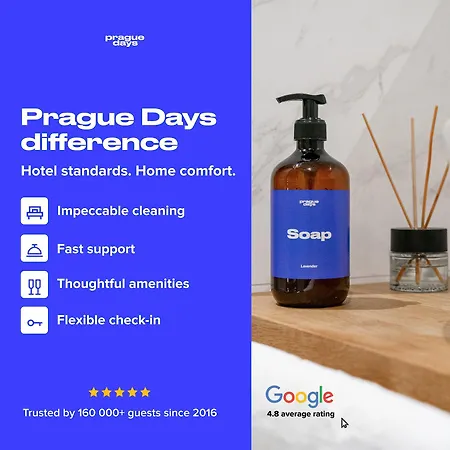 Days - Near Vysehrad With Netflix And 250mbs Wifi In Nusle *
